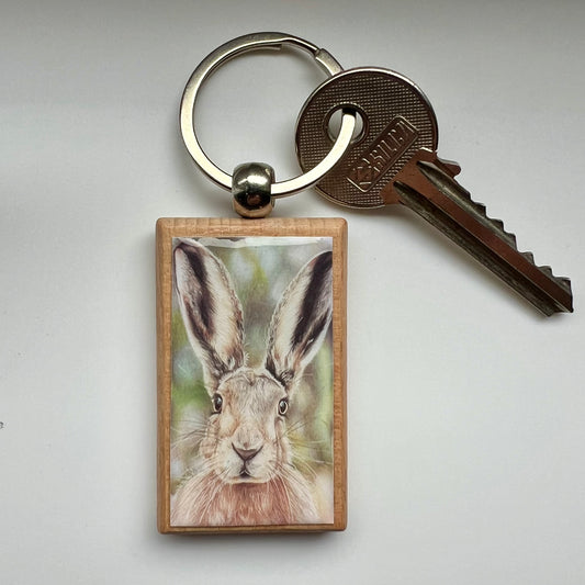Hare Keyring/Magnet