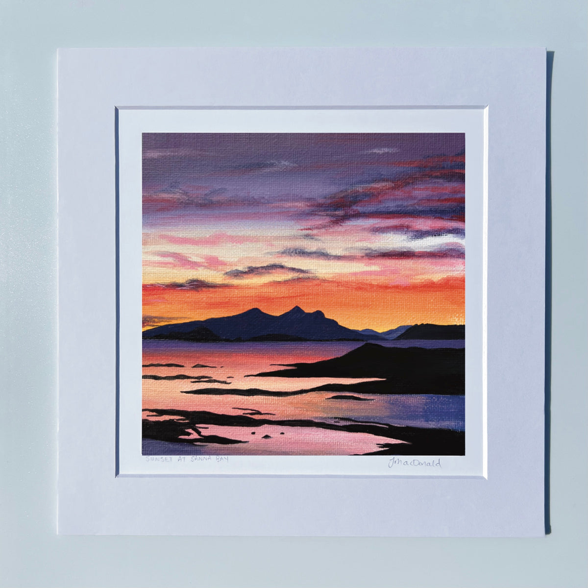 Sunset at Sanna Print