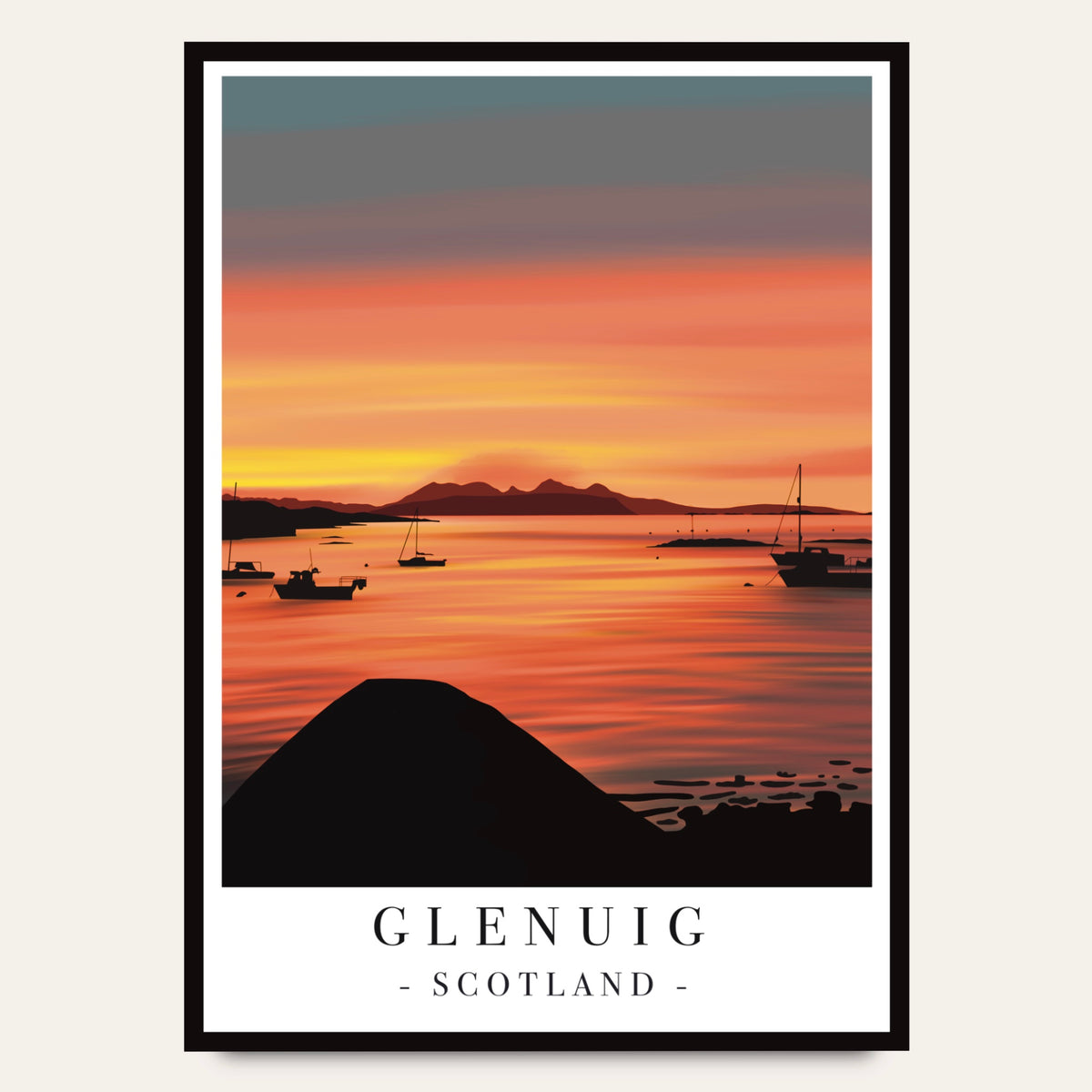 Glenuig Poster