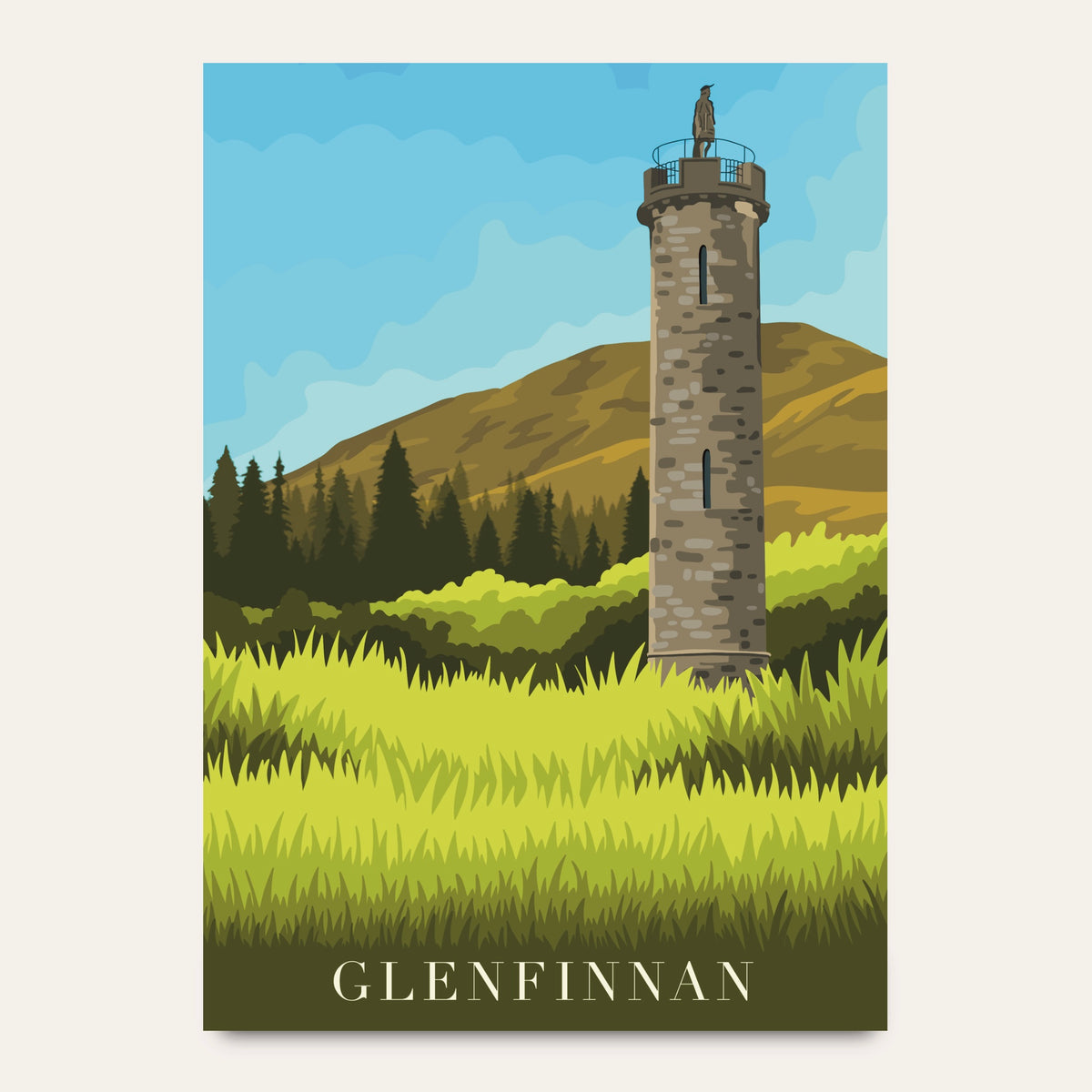 Glenfinnan Monument Card