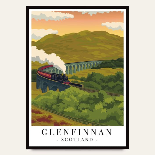 Glenfinnan Viaduct Poster