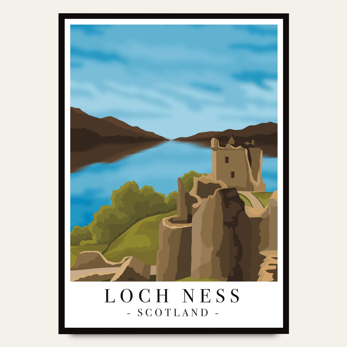 Loch Ness Poster