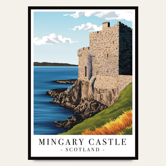 Mingary Castle Poster