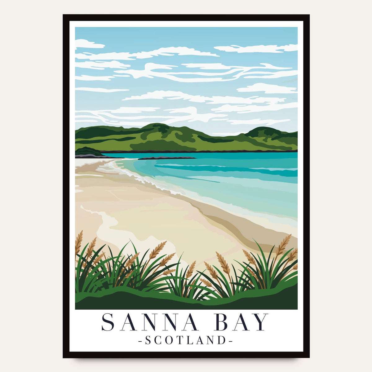 Sanna Bay Poster