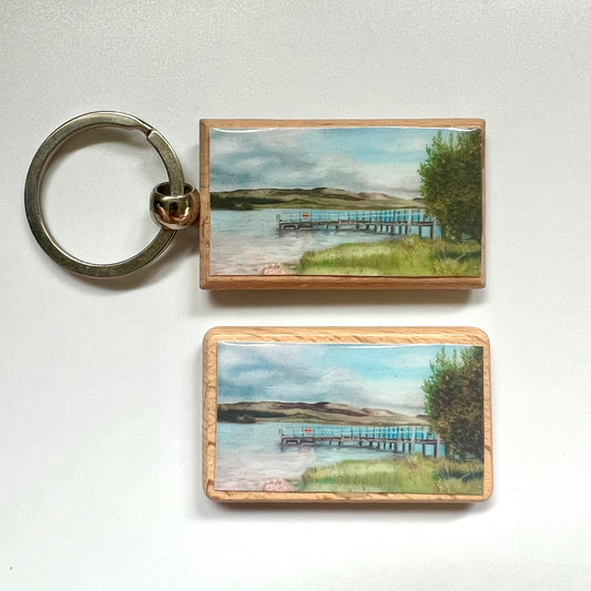 Acharacle Pier Keyring/Magnet