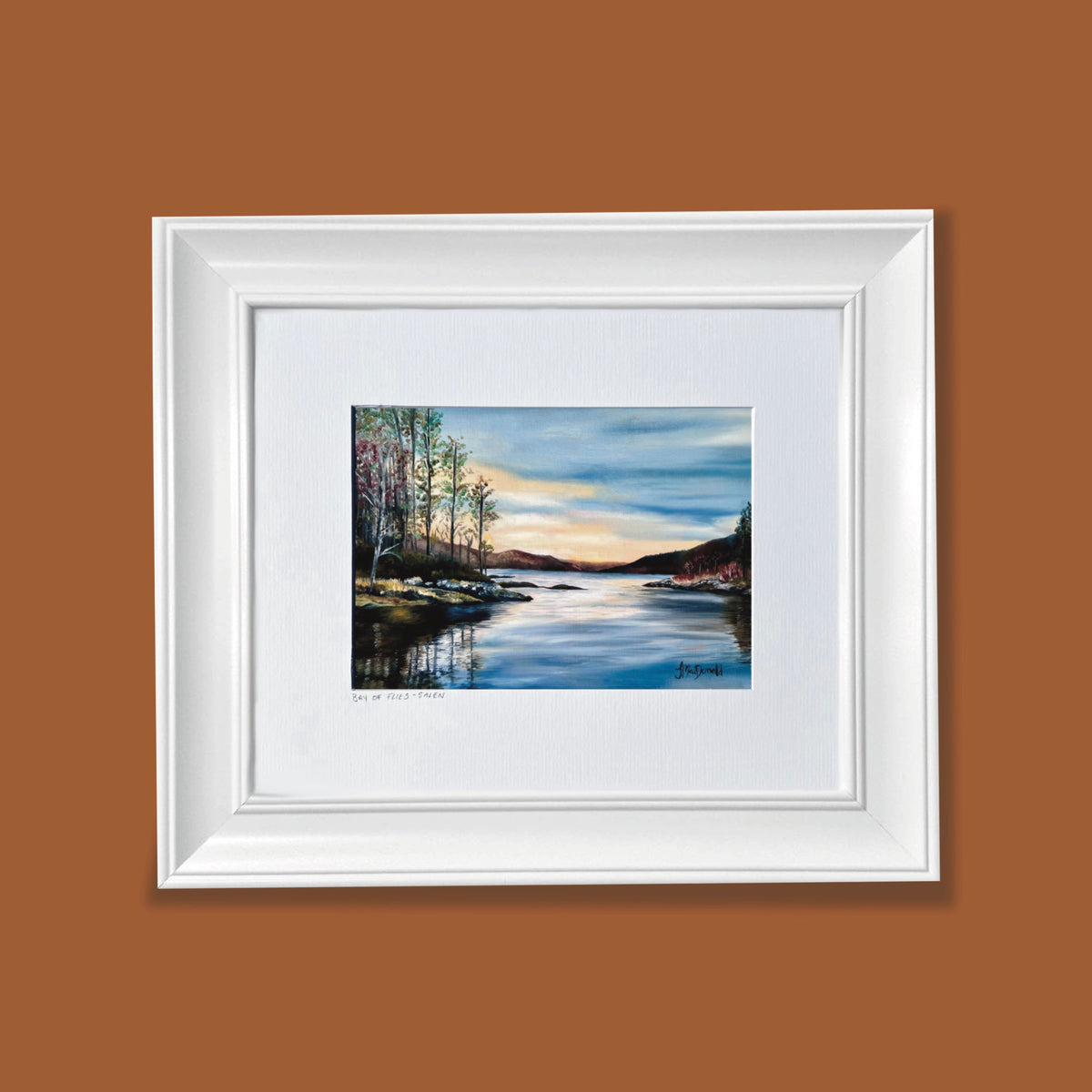 Bay of Flies - Salen Print
