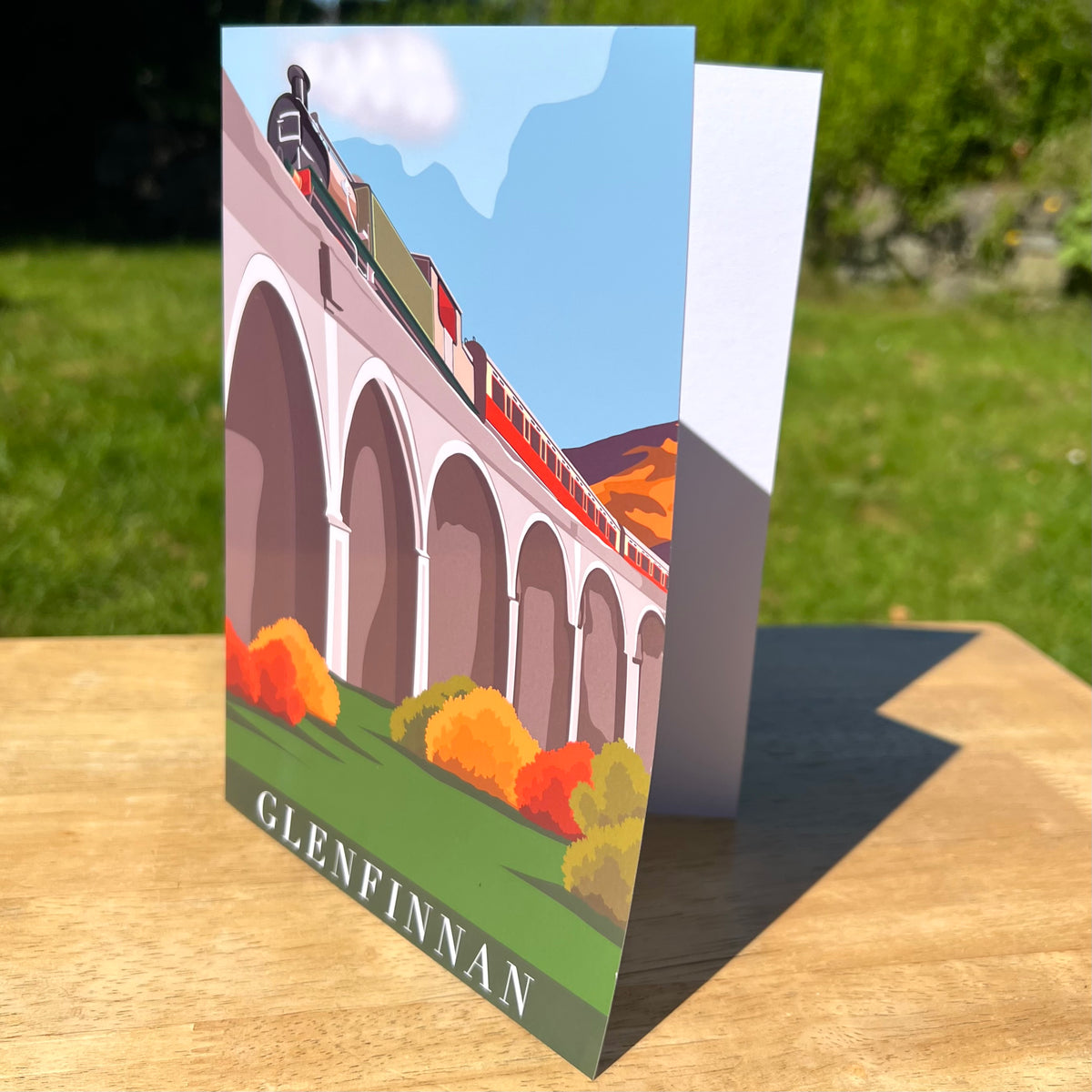 Glenfinnan Viaduct Card