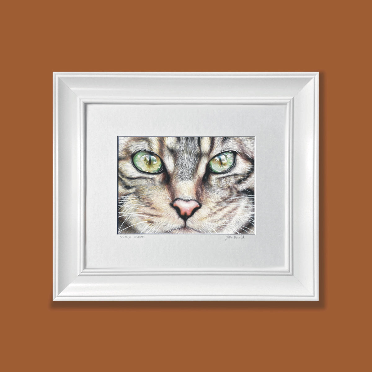 Scottish Wildcat Print