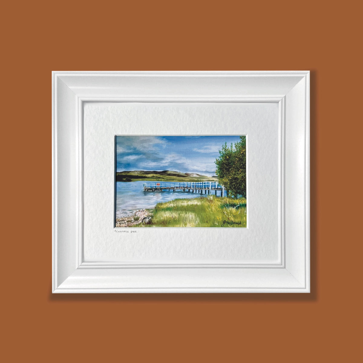 Acharacle Pier Print