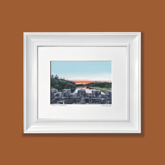 Sunrise at Shielbridge Print