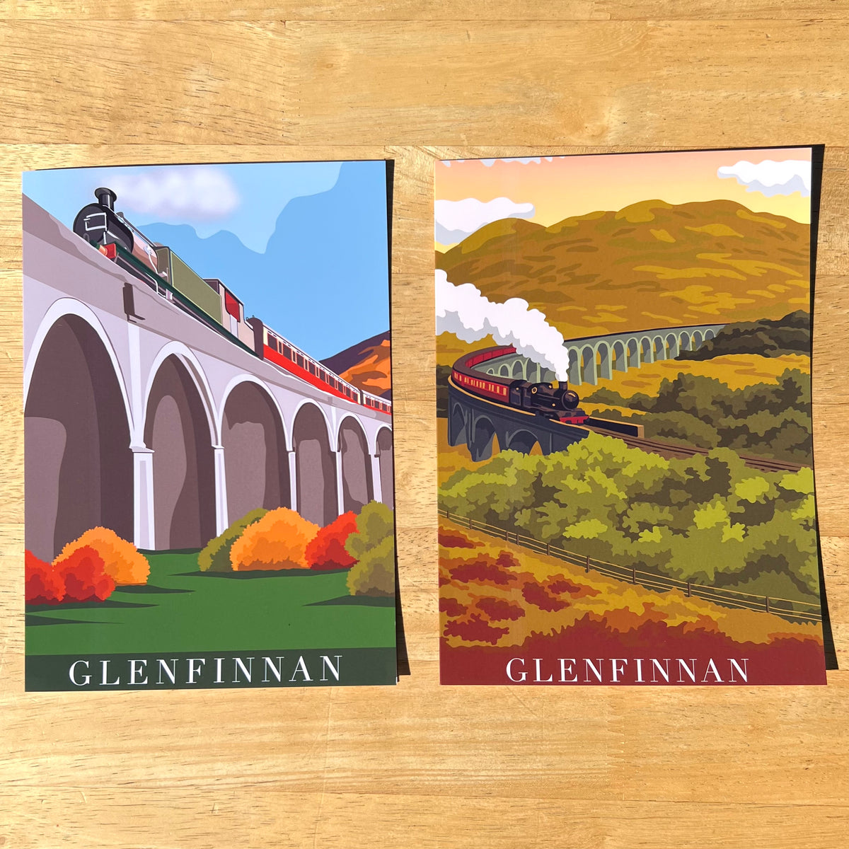Glenfinnan Viaduct Card