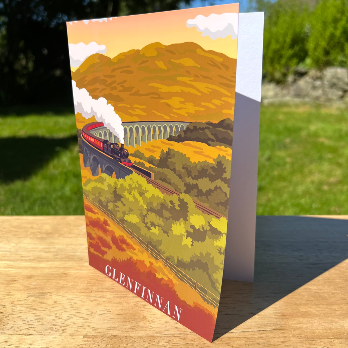 Glenfinnan Viaduct Card