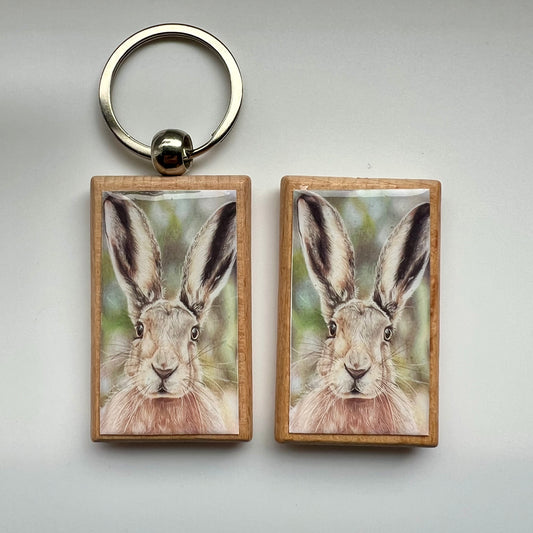 Hare Keyring/Magnet