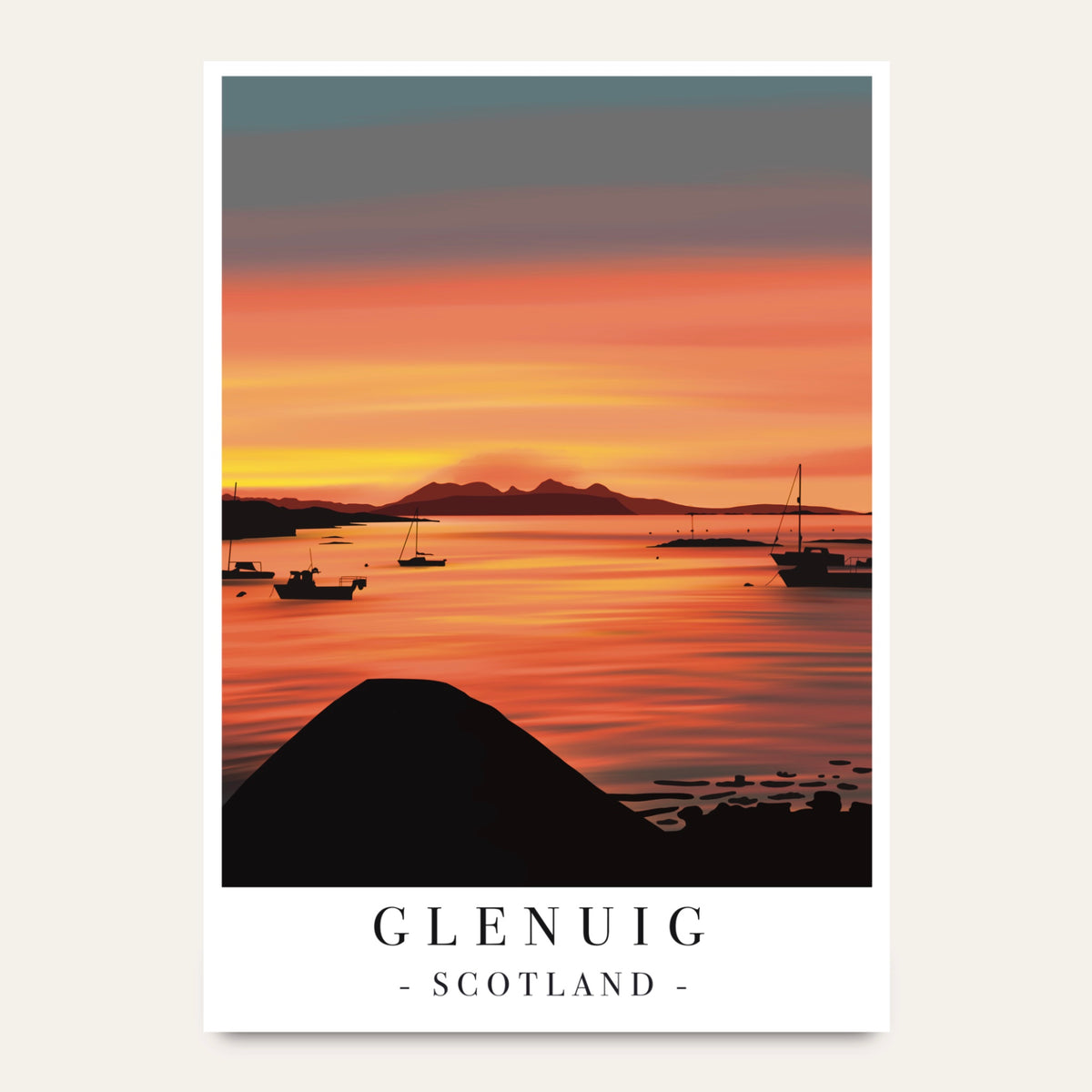 Glenuig Poster