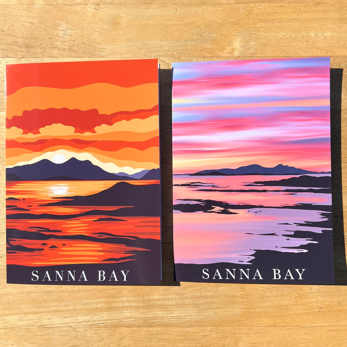 Sanna Bay Sunset Card