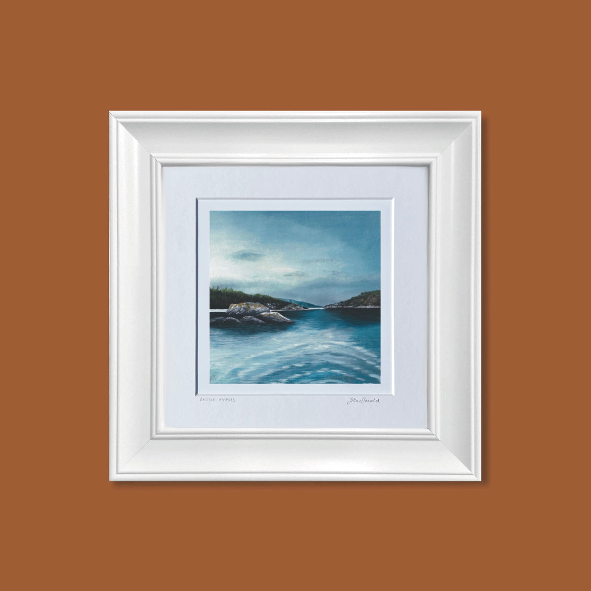 Ripples at Ardtoe Print
