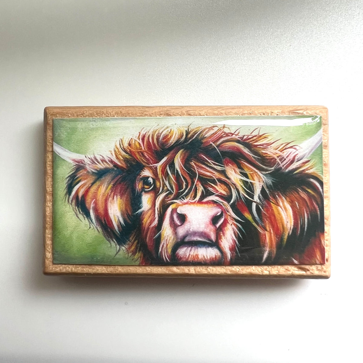 Highland Cow Keyring/Magnet