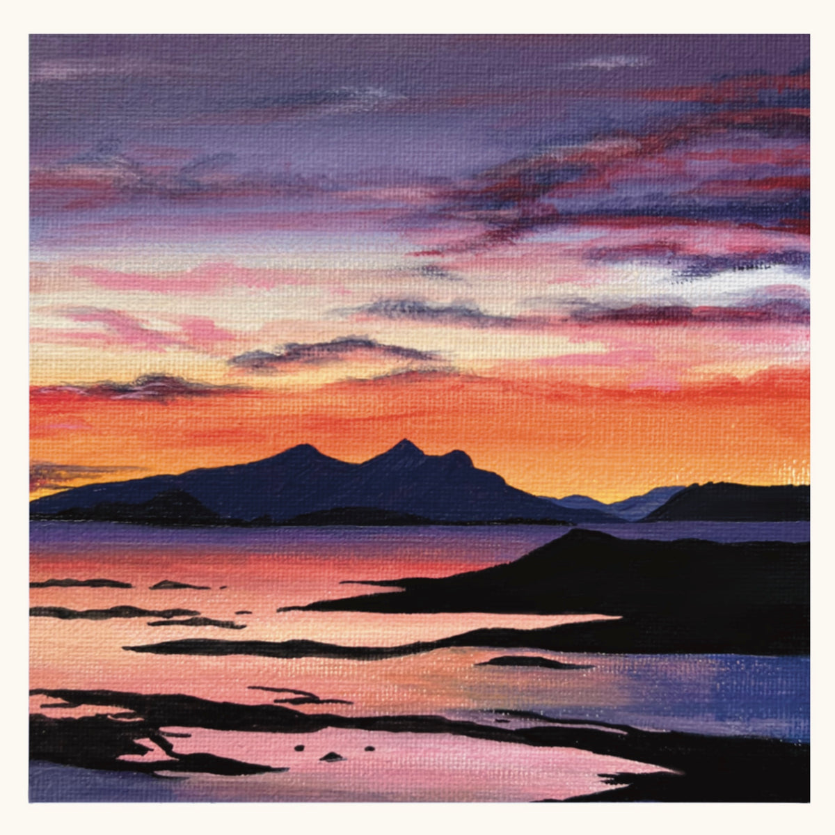Sunset at Sanna Print