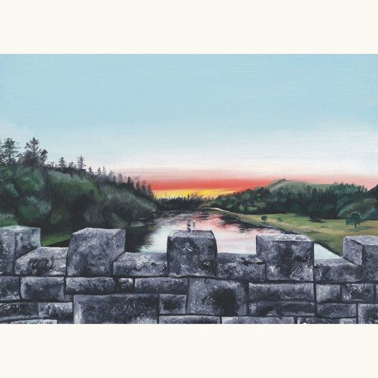 Sunrise at Shielbridge Print