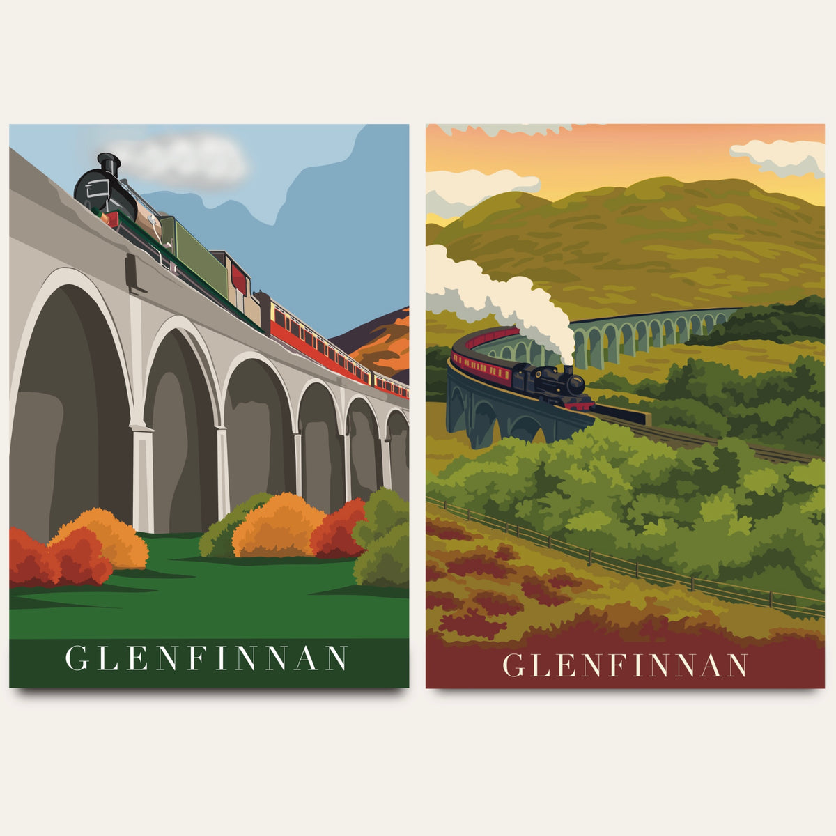 Glenfinnan Viaduct Card