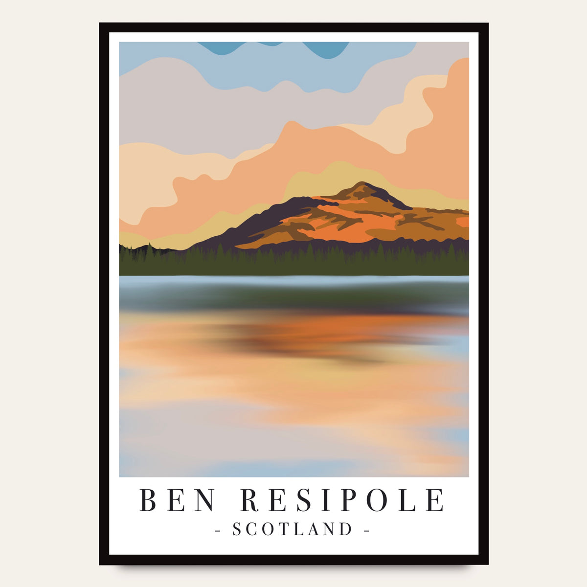 Ben Resipole Poster