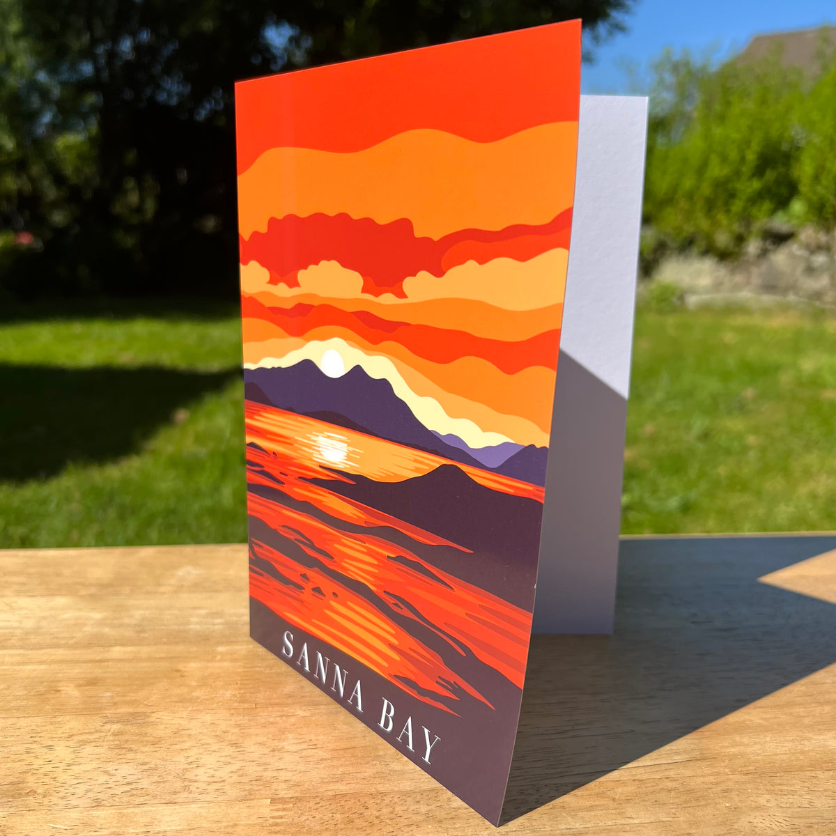 Sanna Bay Sunset Card