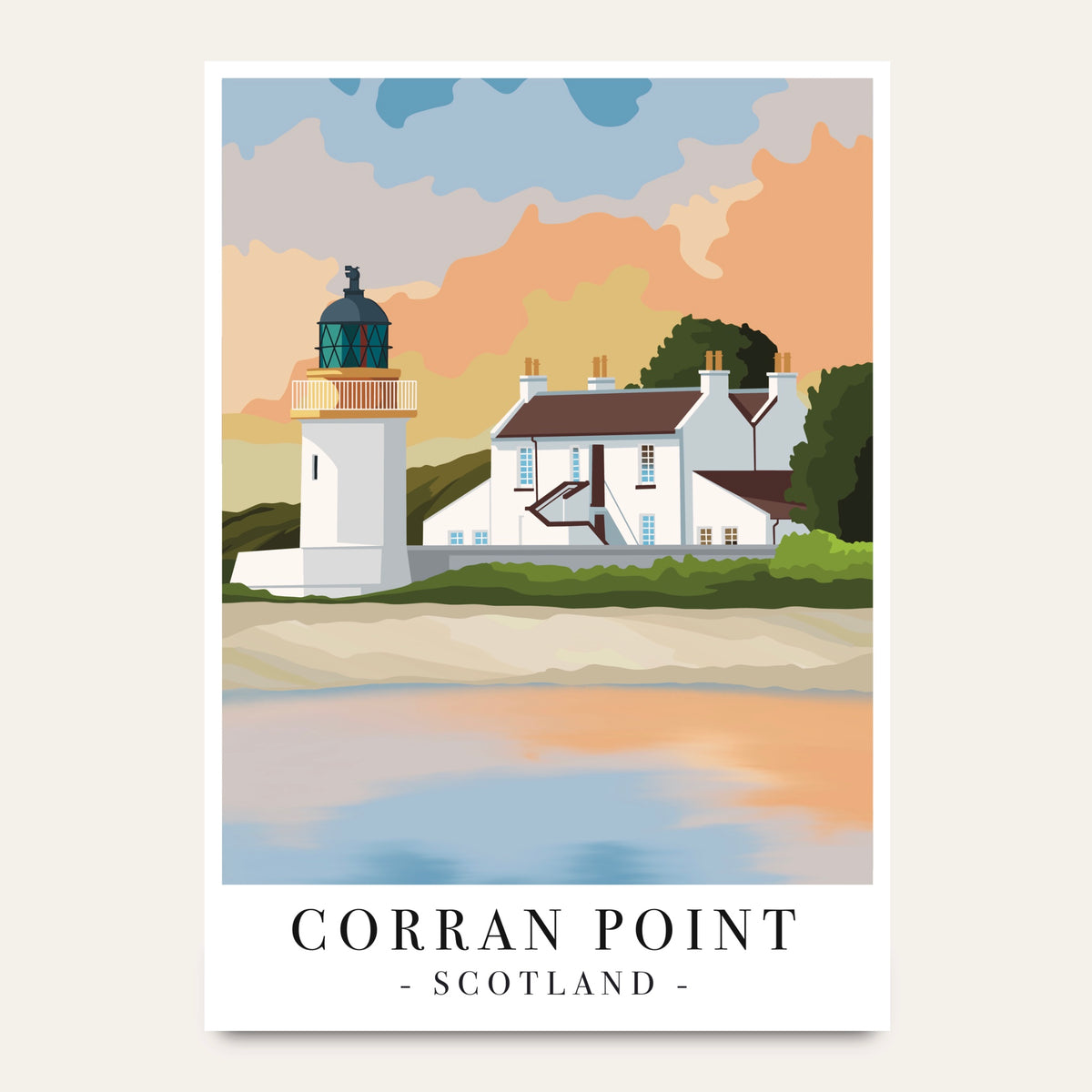 Corran Point Poster