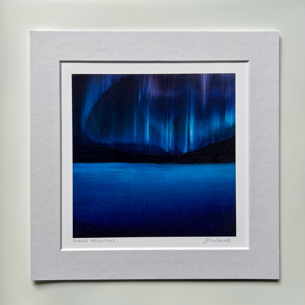 Aurora Reflections Print
