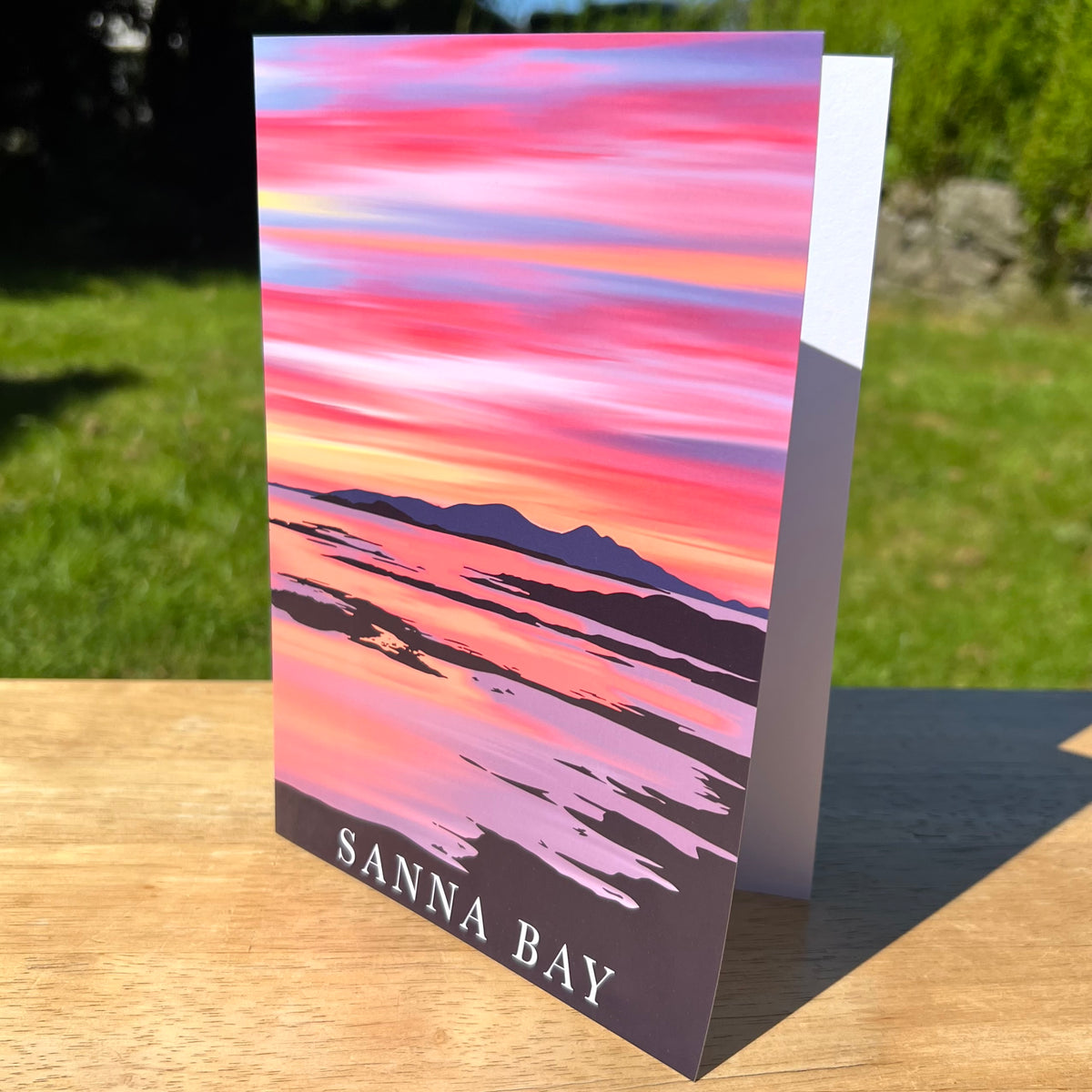 Sanna Bay Sunset Card