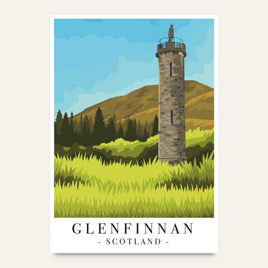 Glenfinnan Monument Poster