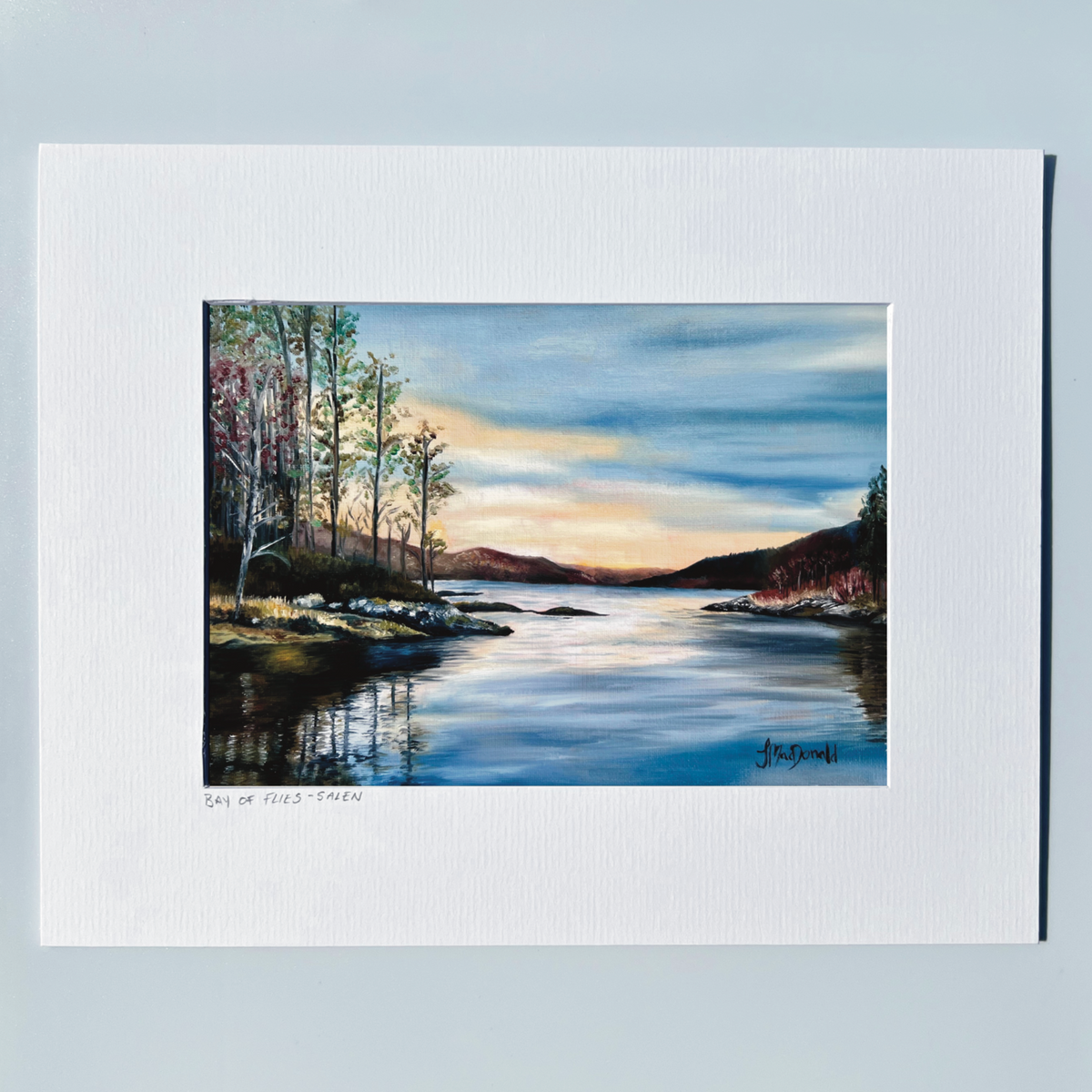 Bay of Flies - Salen Print
