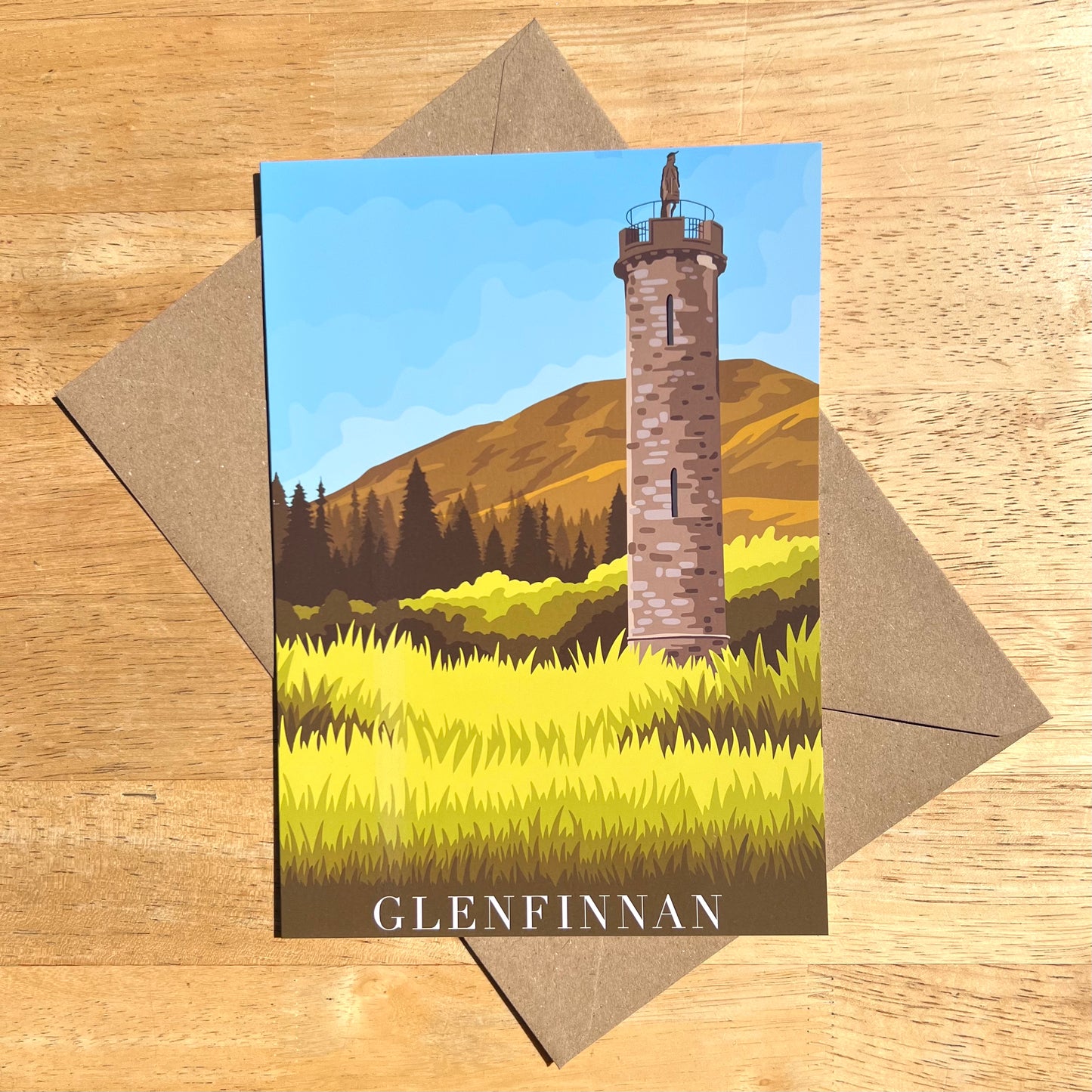 Glenfinnan Monument Card
