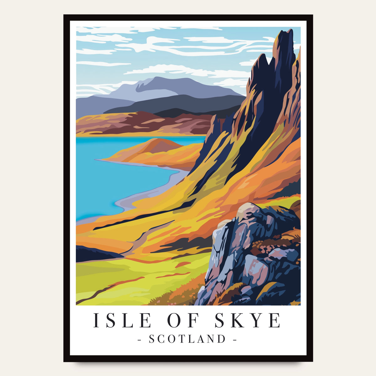 Isle of Skye Poster