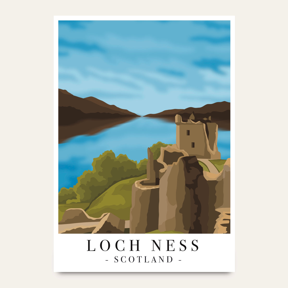 Loch Ness Poster